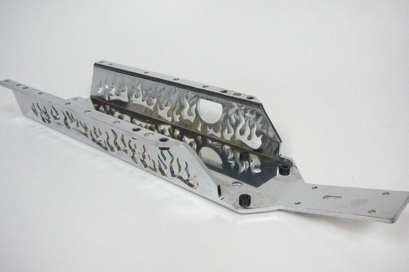 1/5 KM BAJA 5B/5T/5SC NEW FIRE CHROME CHASSIS - PC 66086-3